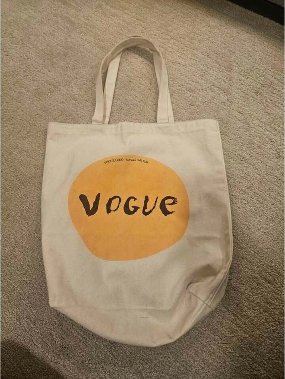 Vouge Canvas Tote Bag